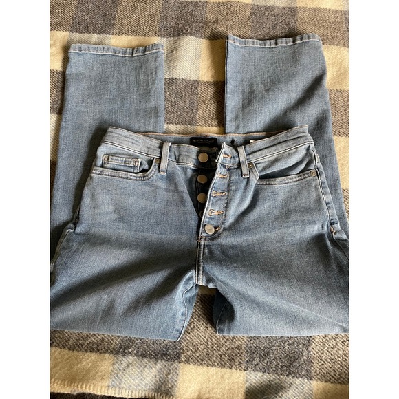 Banana Republic Light Blue Cropped Jeans - Picture 1 of 5